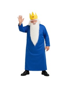 Costume Roi Blanc Taille L - de haute qualité, idéal pour le carnaval, les fêtes à thème et les événements spéciaux 2